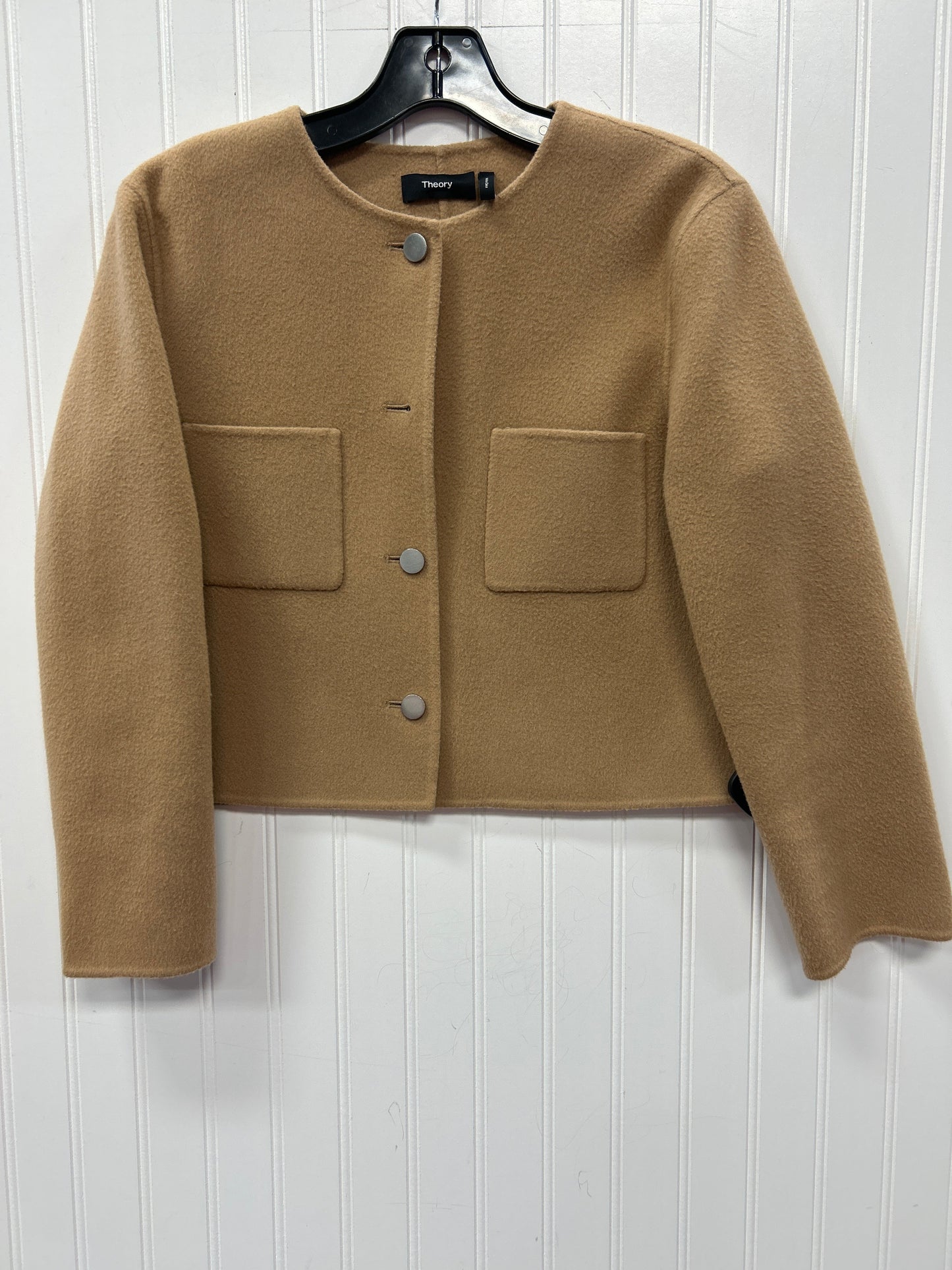 Blazer By Theory In Tan, Size:4