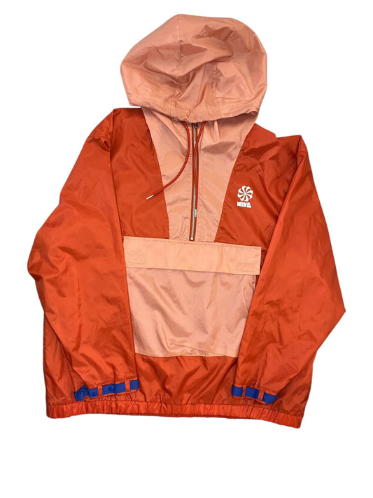 Athletic Top Ls Hoodie By Nike Apparel In Orange, Size:L