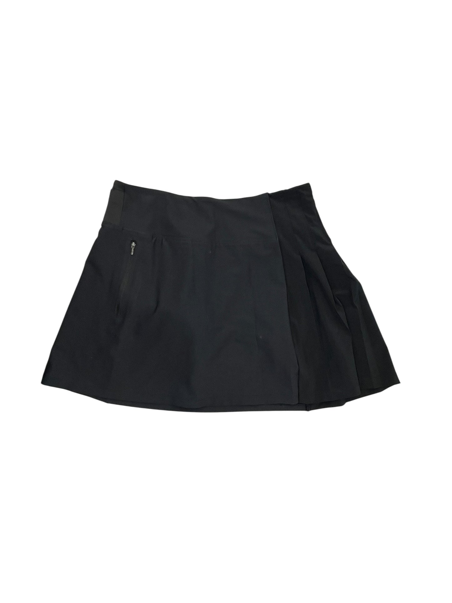 Athletic Skort By Athleta In Black, Size:M