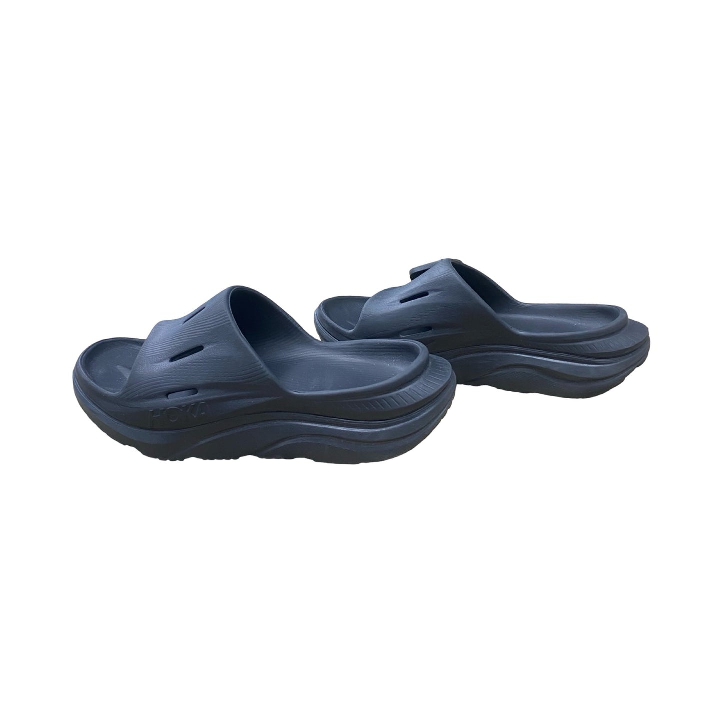 Sandals Flats By Hoka In Black, Size:7