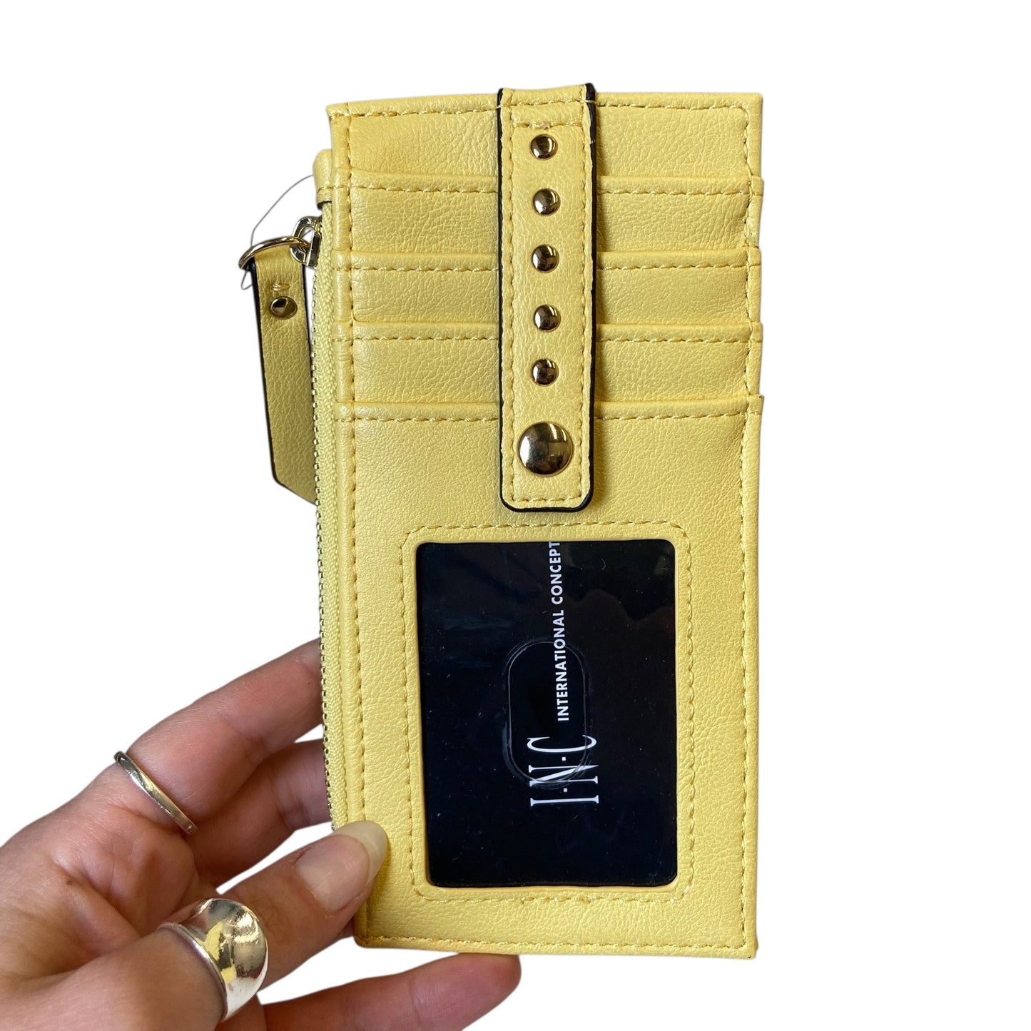 Wallet By Inc In Yellow, Size:Small