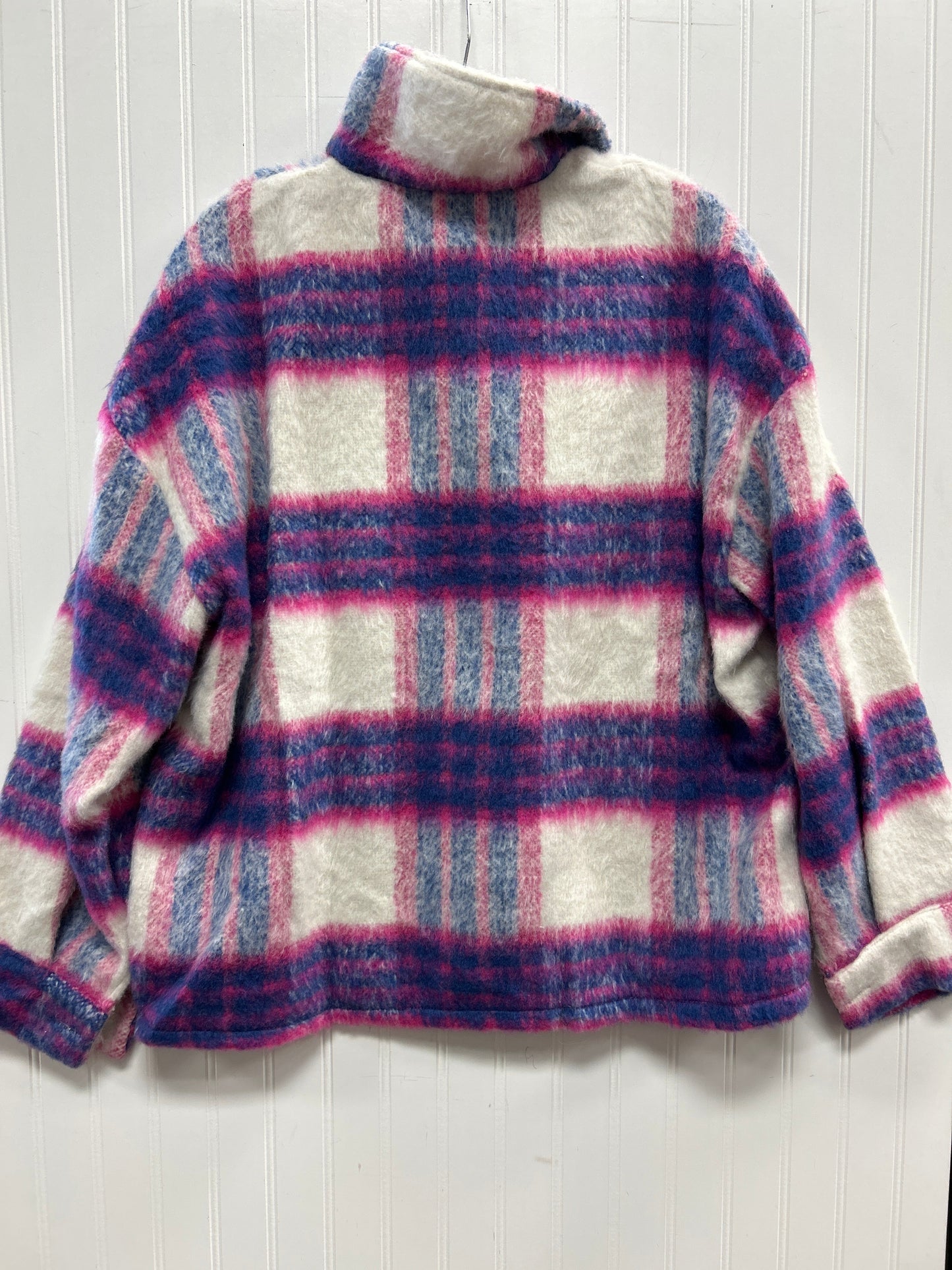 Jacket Fleece By Cmc In Pink & Purple, Size:S