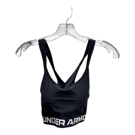 Athletic Bra By Under Armour In Black, Size:L