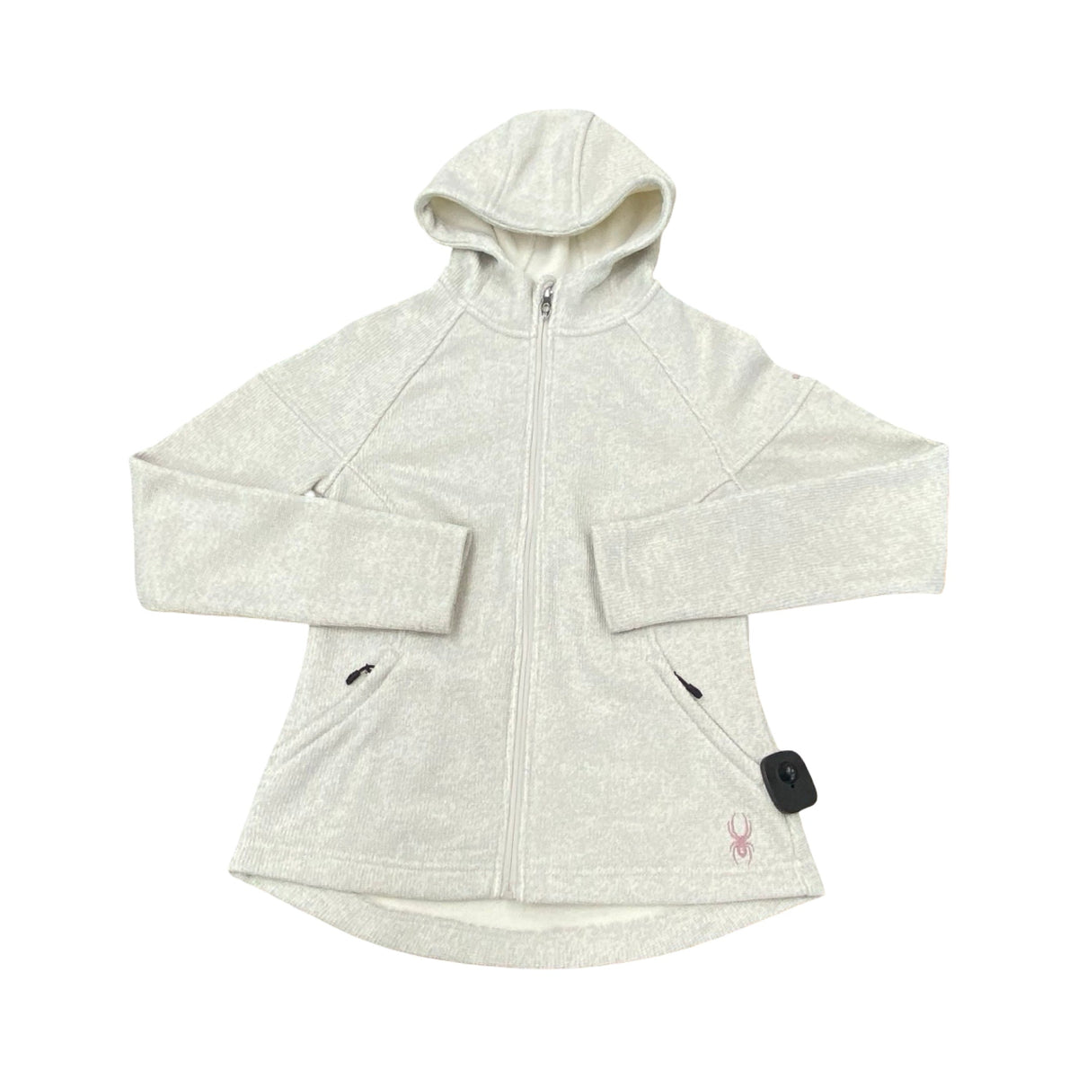 Athletic Jacket By Spyder In Ivory, Size:S