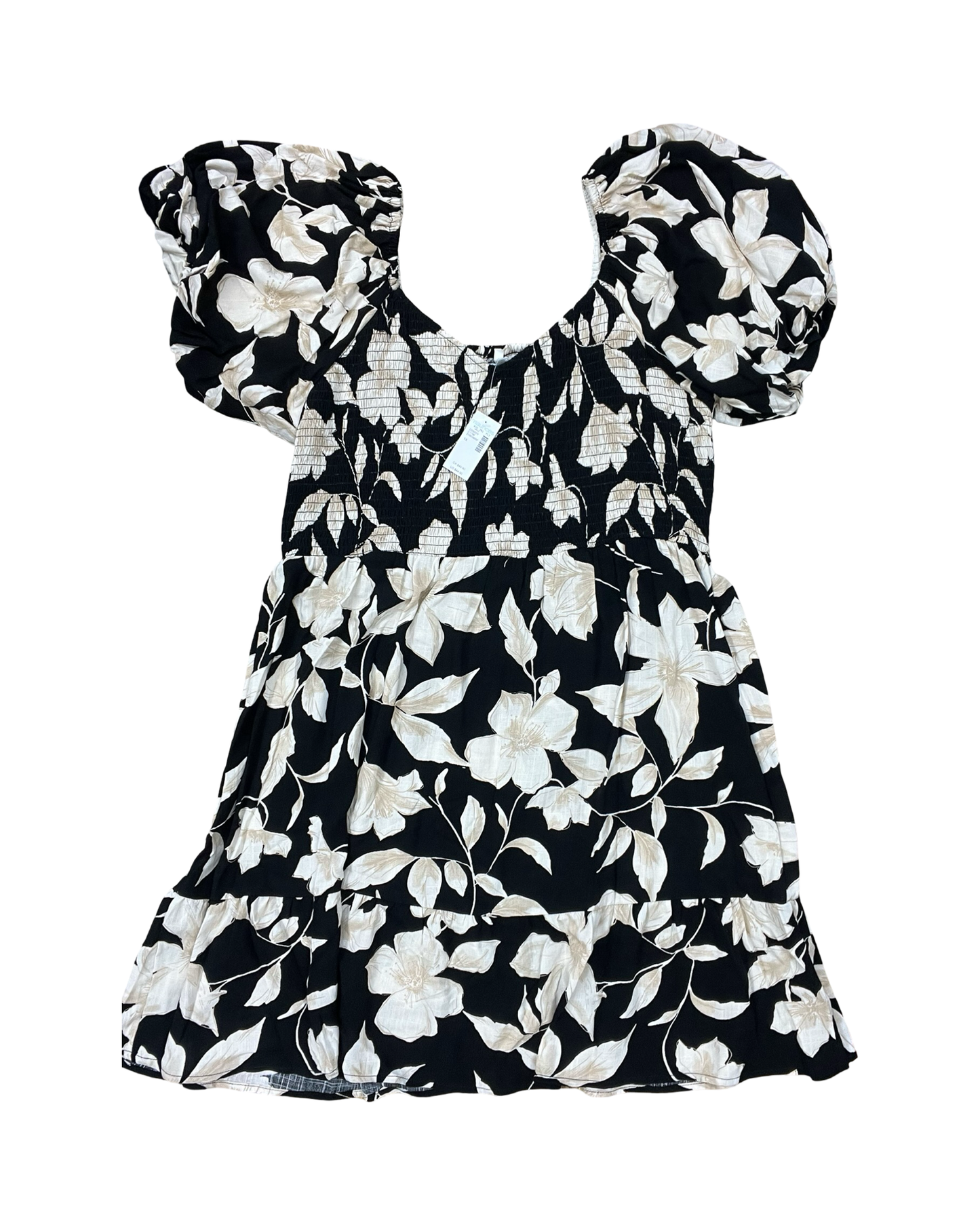 Dress Casual Short By Maurices In Black & Cream, Size:1X