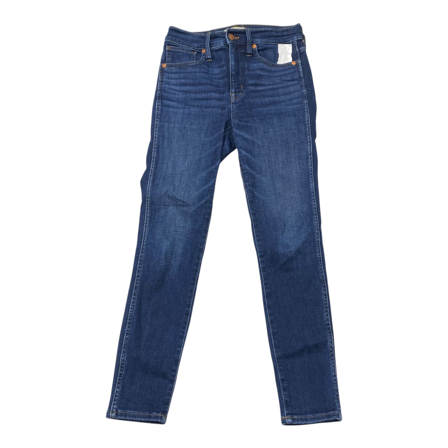 Jeans Skinny By Madewell In Blue Denim, Size:2