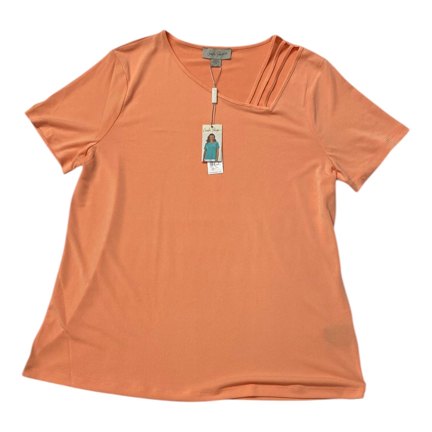 Top Ss By Charlie Paige In Orange, Size:L