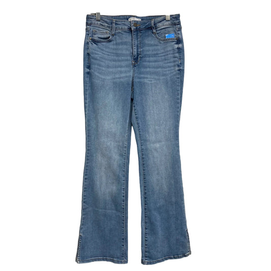 Jeans Boot Cut By Nine West In Blue Denim, Size:10