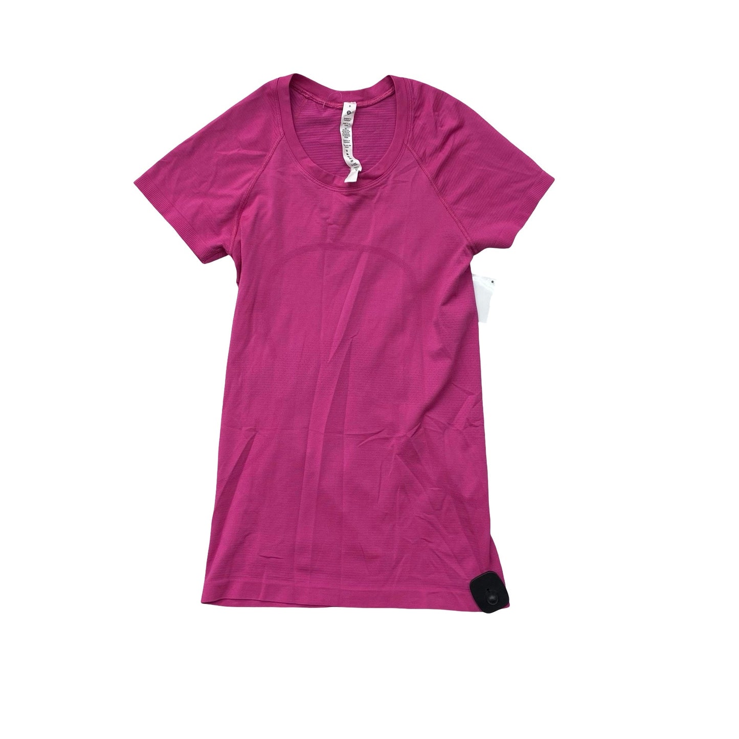 Athletic Top Ss By Lululemon In Pink, Size:6