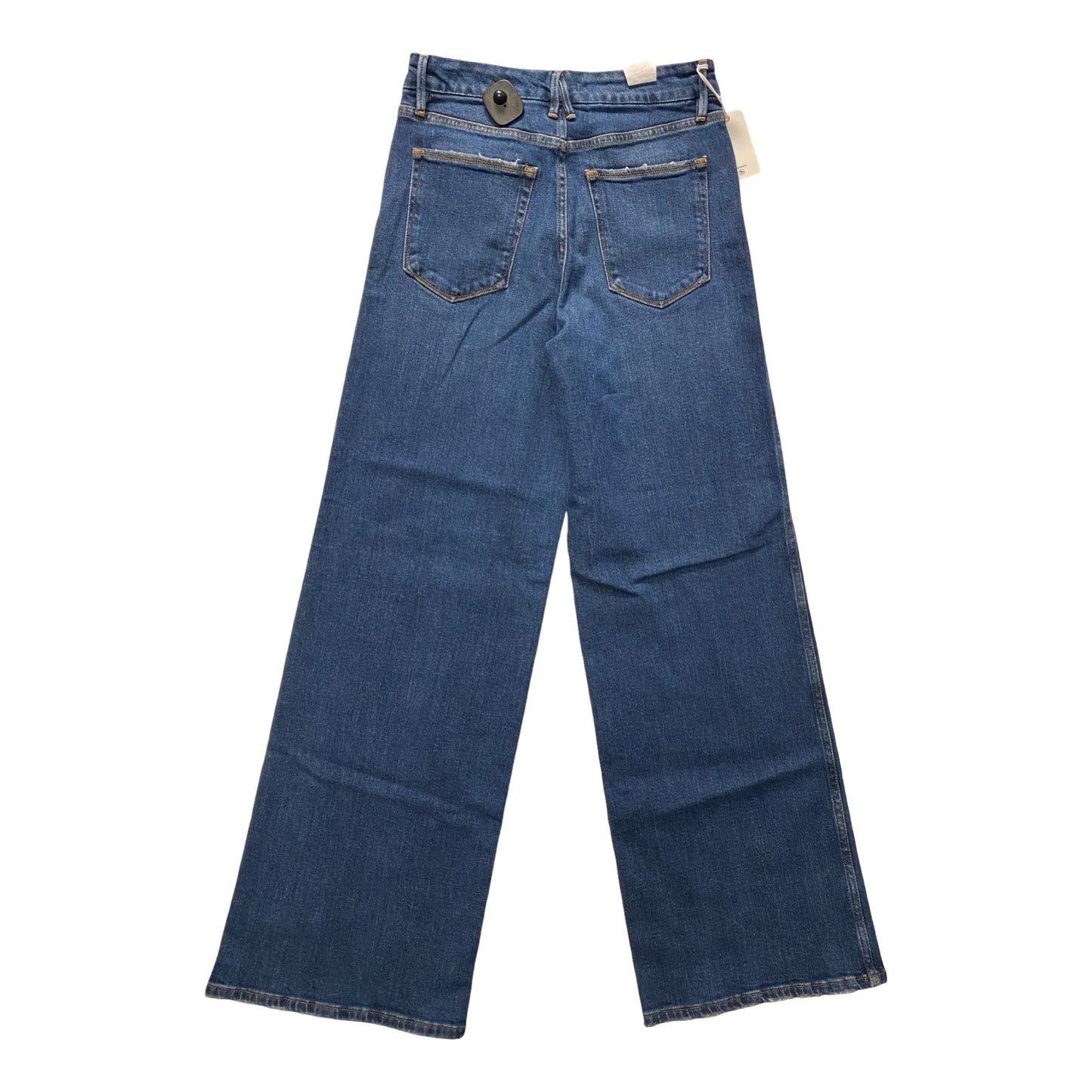 Jeans Wide Leg By Good American In Blue Denim, Size:6