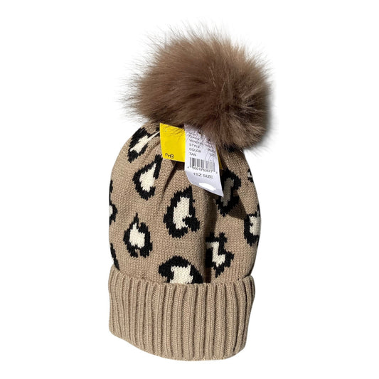 Hat Beanie By Pacsun In Black & Tan