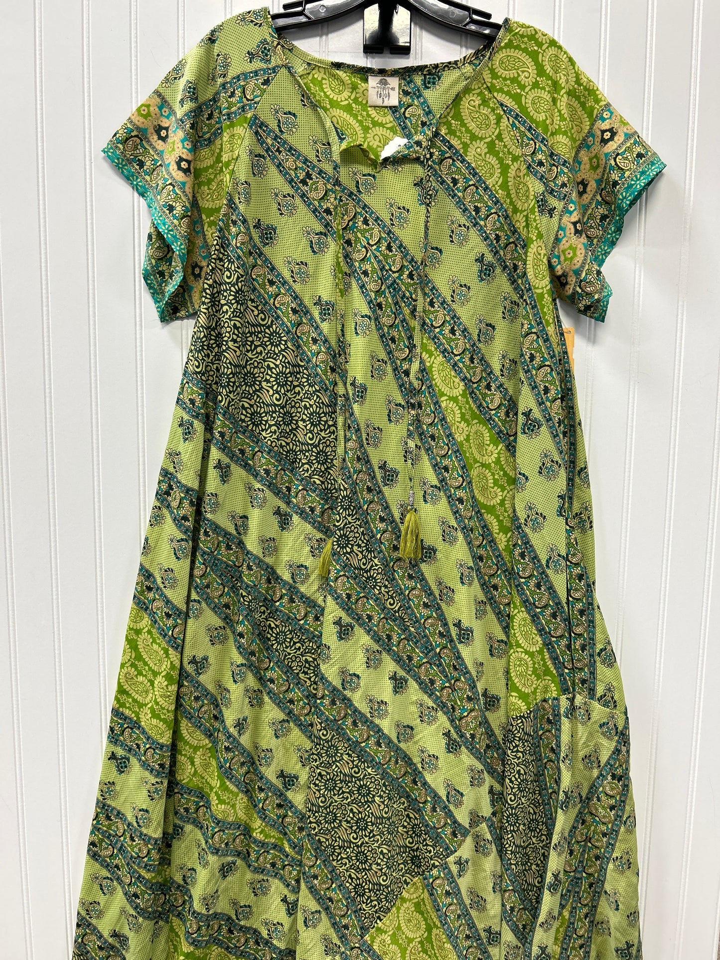 Dress Casual Maxi By Cmc In Green, Size:Osfm