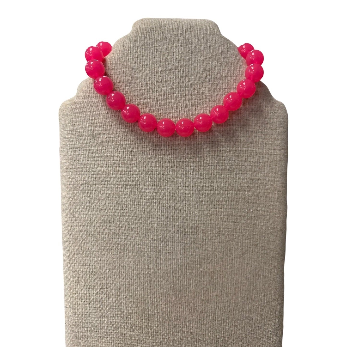 Necklace Statement By Cme In Pink