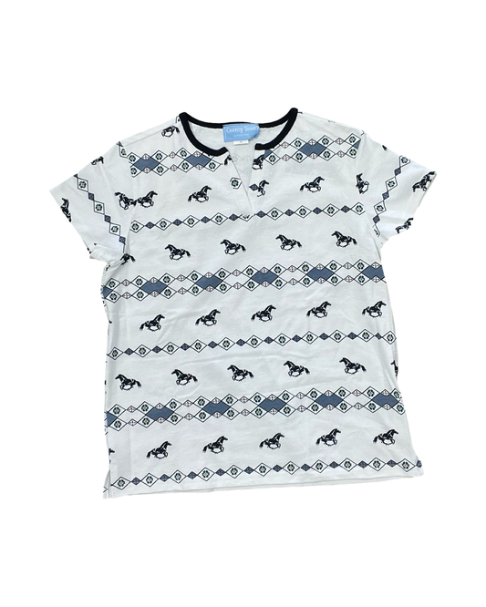 Top Ss By Clothes Mentor In White, Size:M