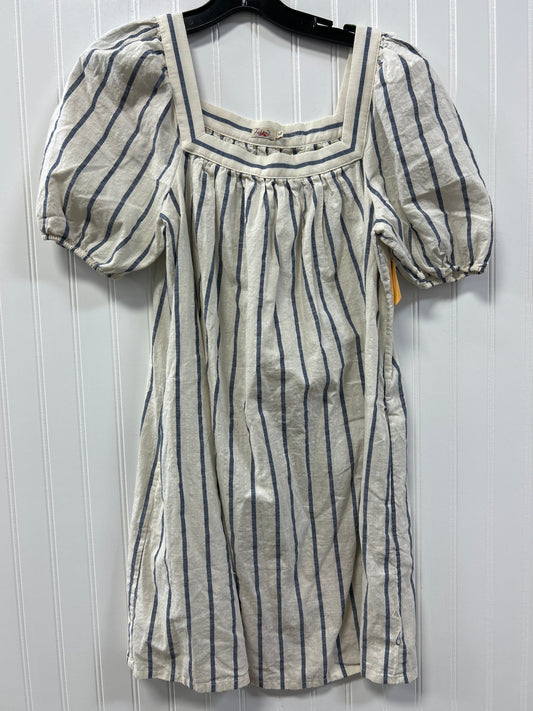 Dress Casual Midi By Faherty In Cream, Size:M