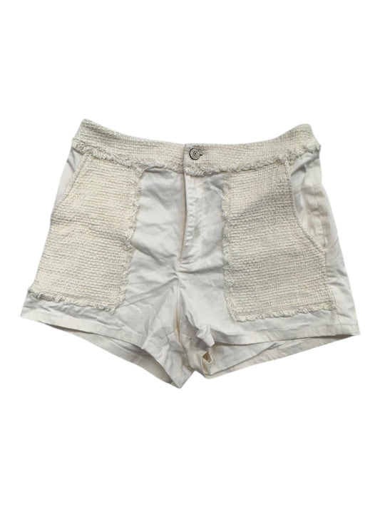 Shorts Designer By 5a7 - Cinq adept  In Cream, Size:M