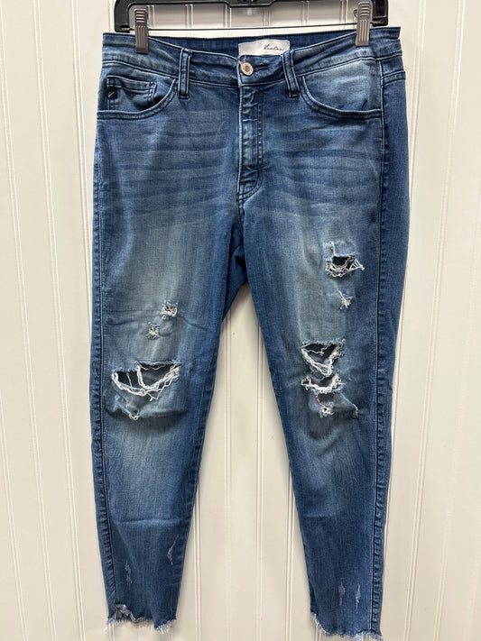 Jeans Boyfriend By Kancan In Blue Denim, Size:8