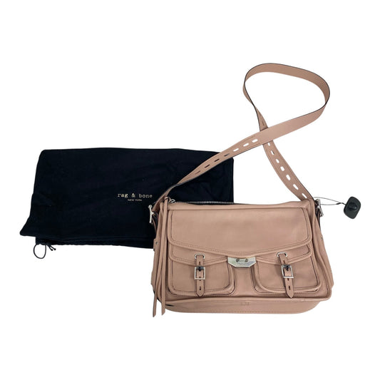 Handbag Leather By Rag And Bone In Pink, Size:Medium