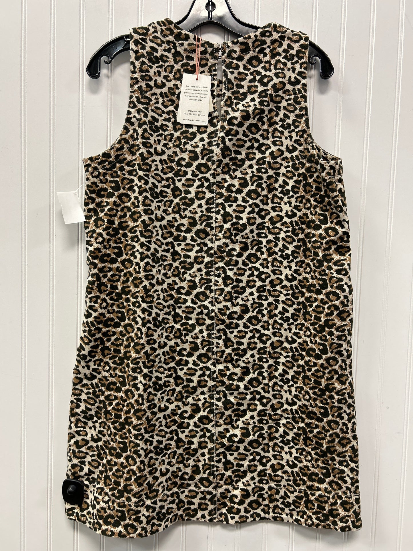 Dress Casual Midi By Skies Are Blue In Animal Print, Size:M NWT