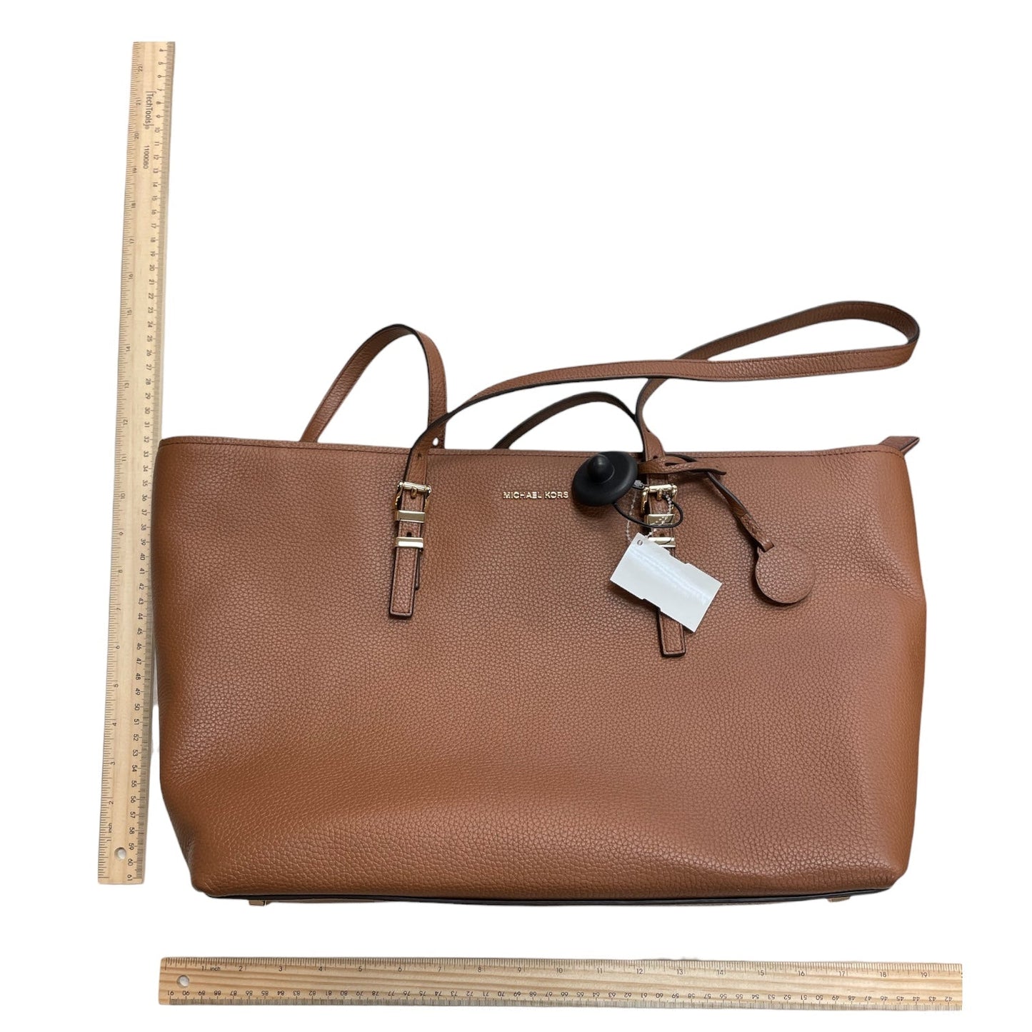 Handbag Designer By Michael Kors In Brown, Size:Large