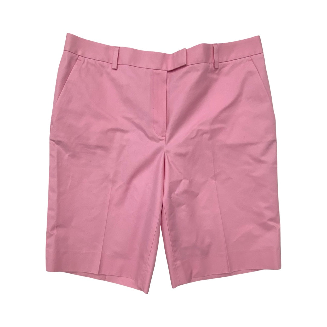 Shorts By Brooks Brothers In Pink, Size:12