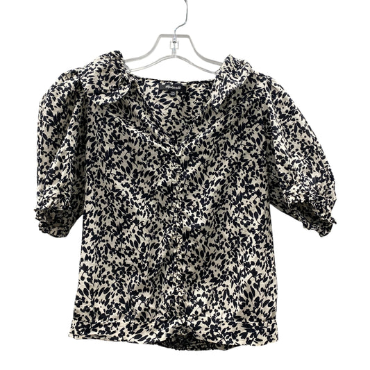 Top Ss By Madewell In Blue & Cream, Size:Xxs