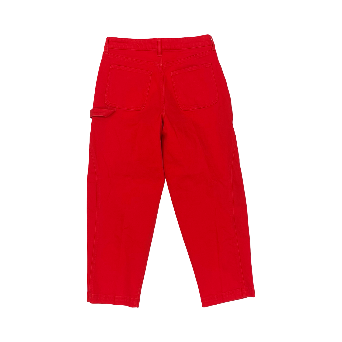 Jeans Wide Leg By Free Assembly In Red, Size: 6