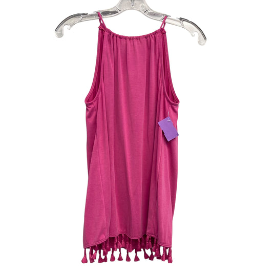 Top Sleeveless By Green Envelope In Pink, Size:S