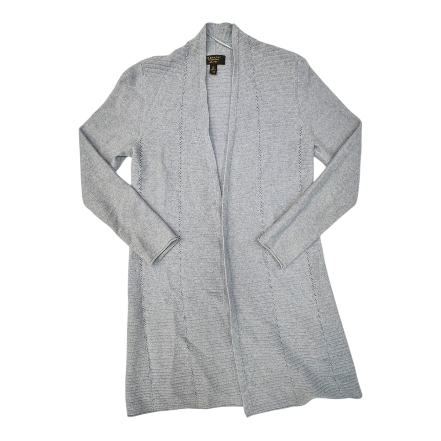Sweater Cardigan Cashmere By Charter Club In Blue, Size:Xs