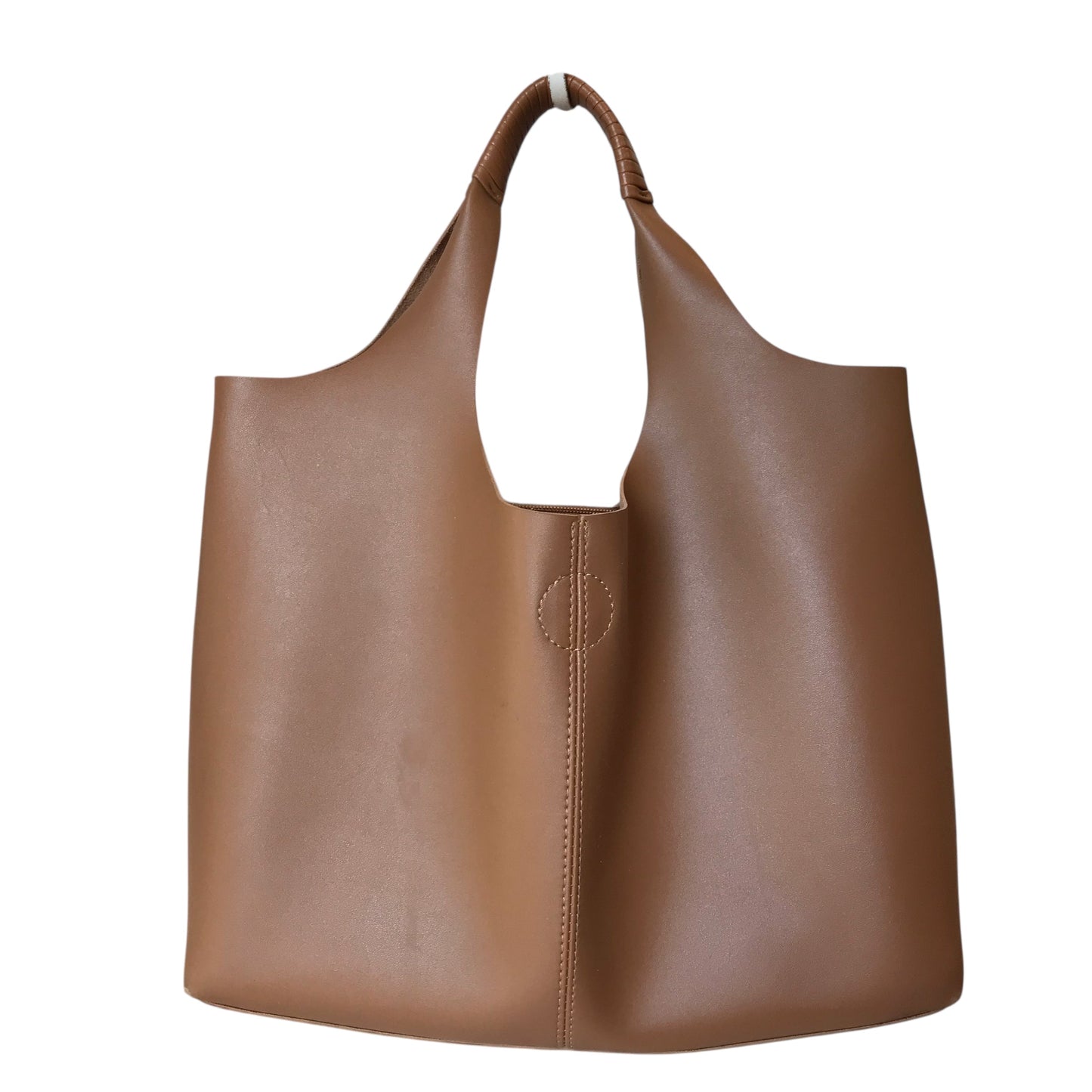 Handbag By Melle Bianco In Brown, Size:Large