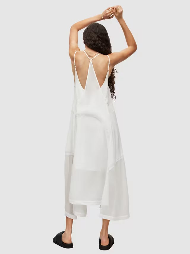 Areena Double Strap Maxi Dress Designer By All Saints In White, Size: 6