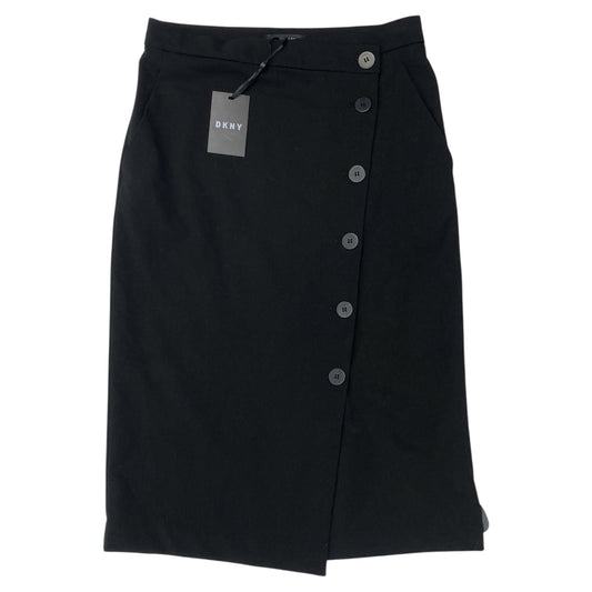 Skirt Midi By Dkny In Black, Size:Xs