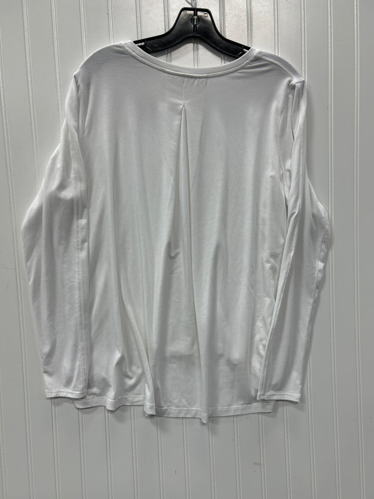 Athletic Top Ls Crewneck By Athleta In White, Size:M
