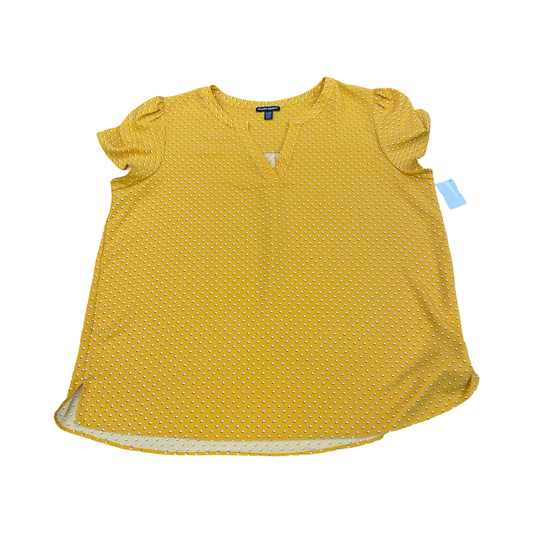 Top Ss By Hilary Radley In Yellow, Size:Xl