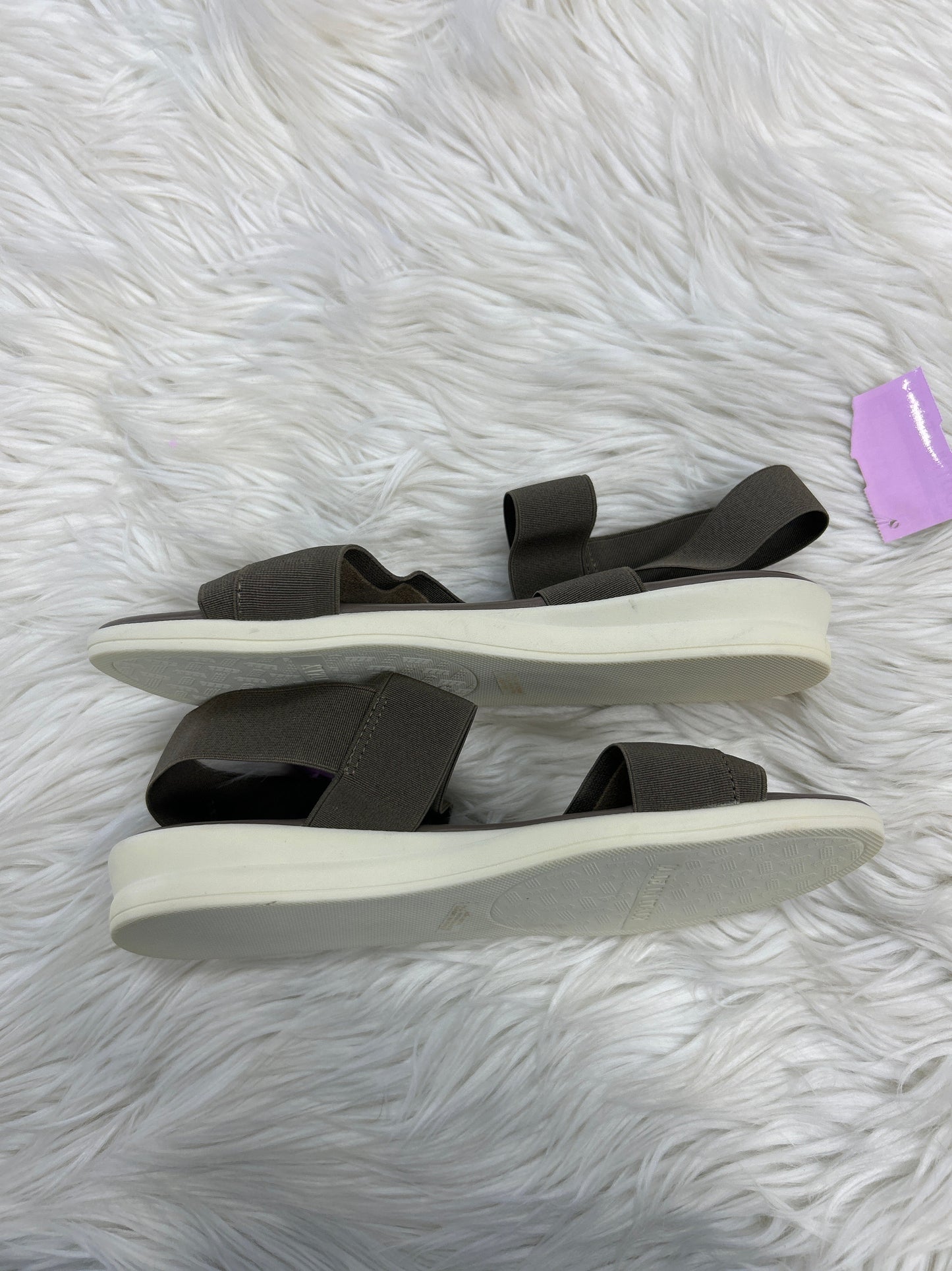 Sandals Flats By Cmc In Taupe, Size:7.5