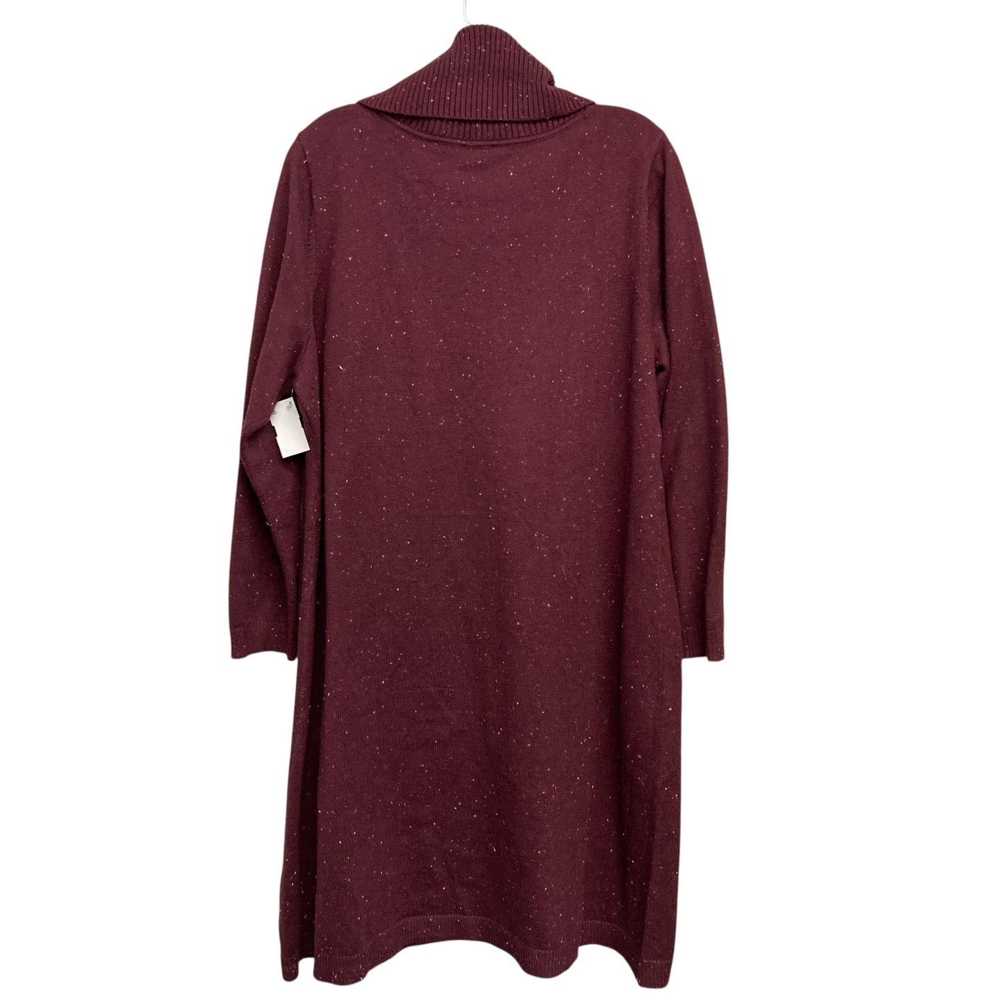 Dress Sweater By Talbots In Red, Size:2XPetite