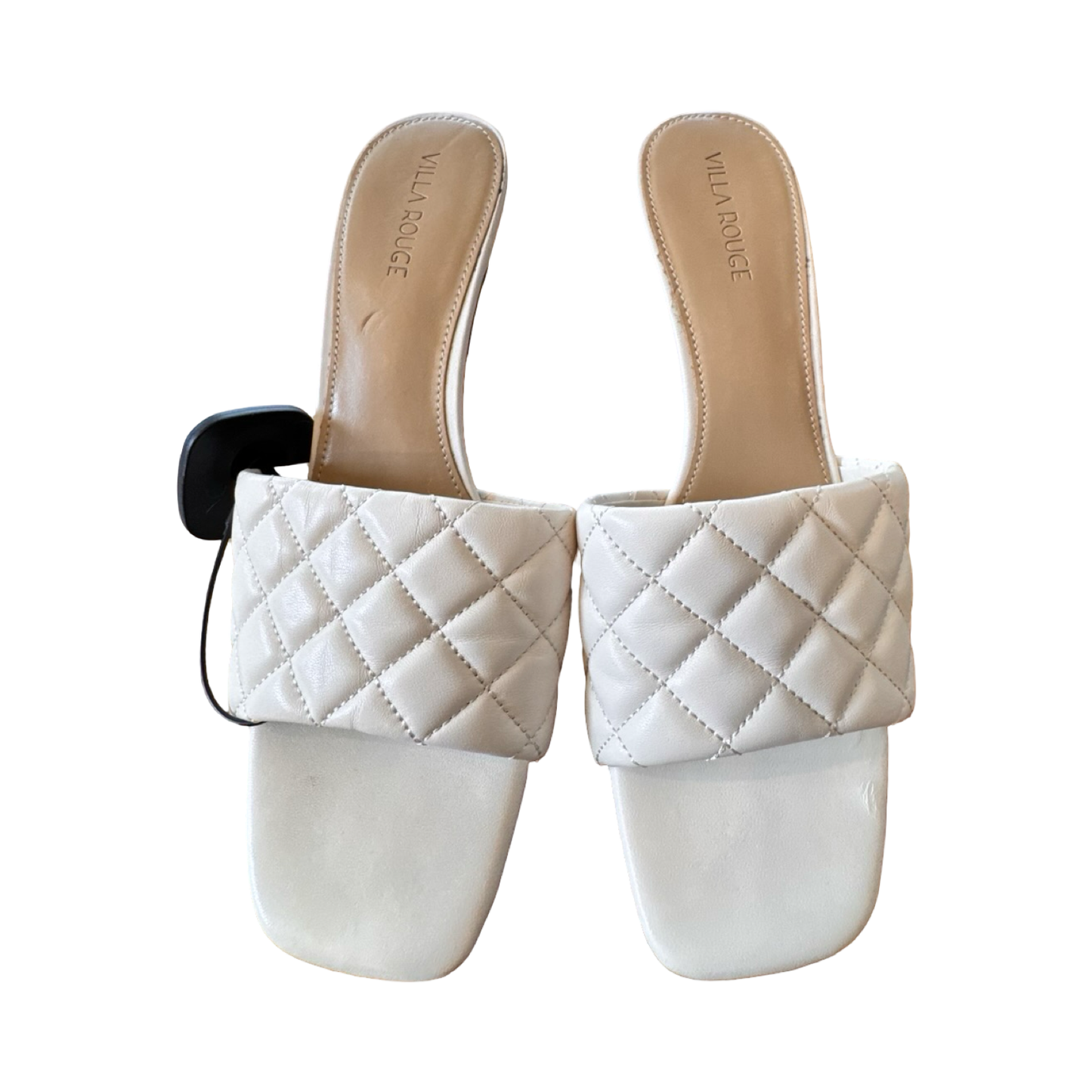 Shoes Heels Kitten By villa rouge  In White, Size:9.5