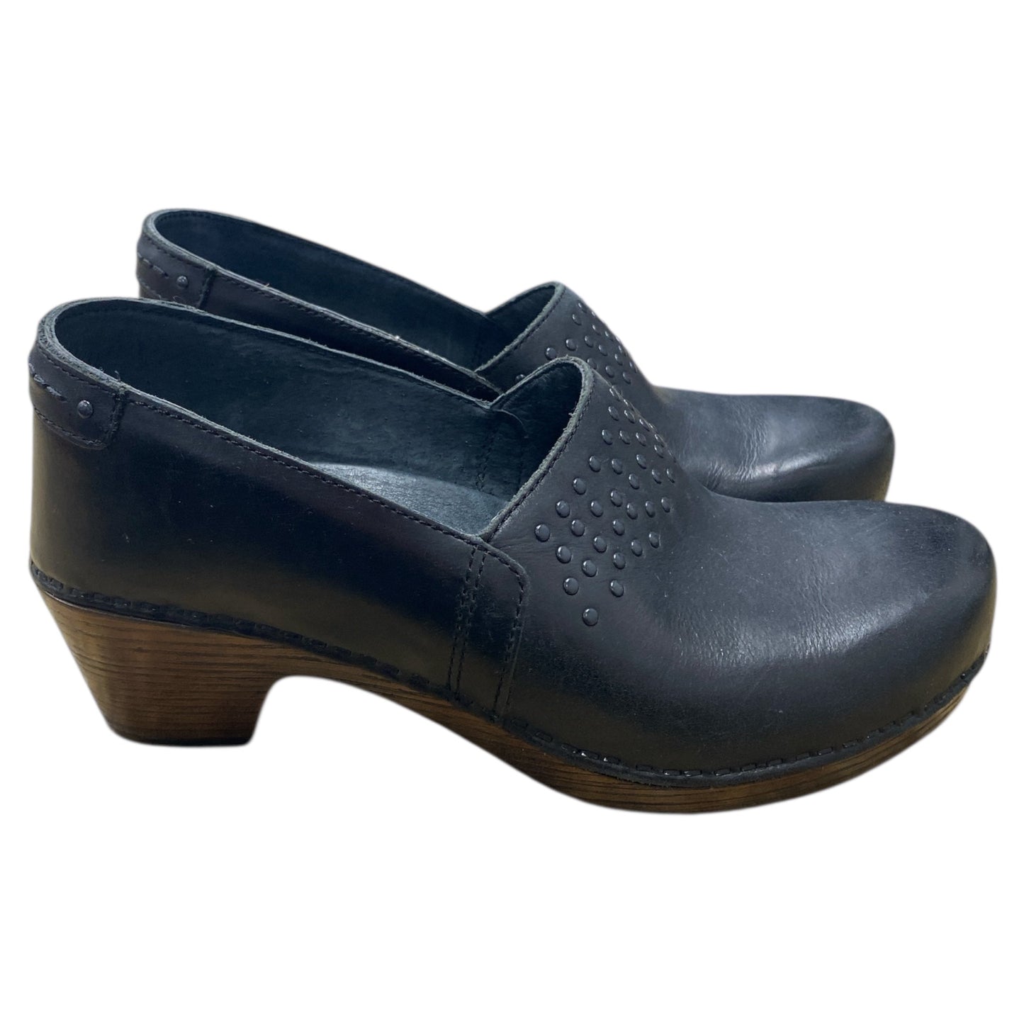 Shoes Heels Block By Dansko In Black, Size:8.5