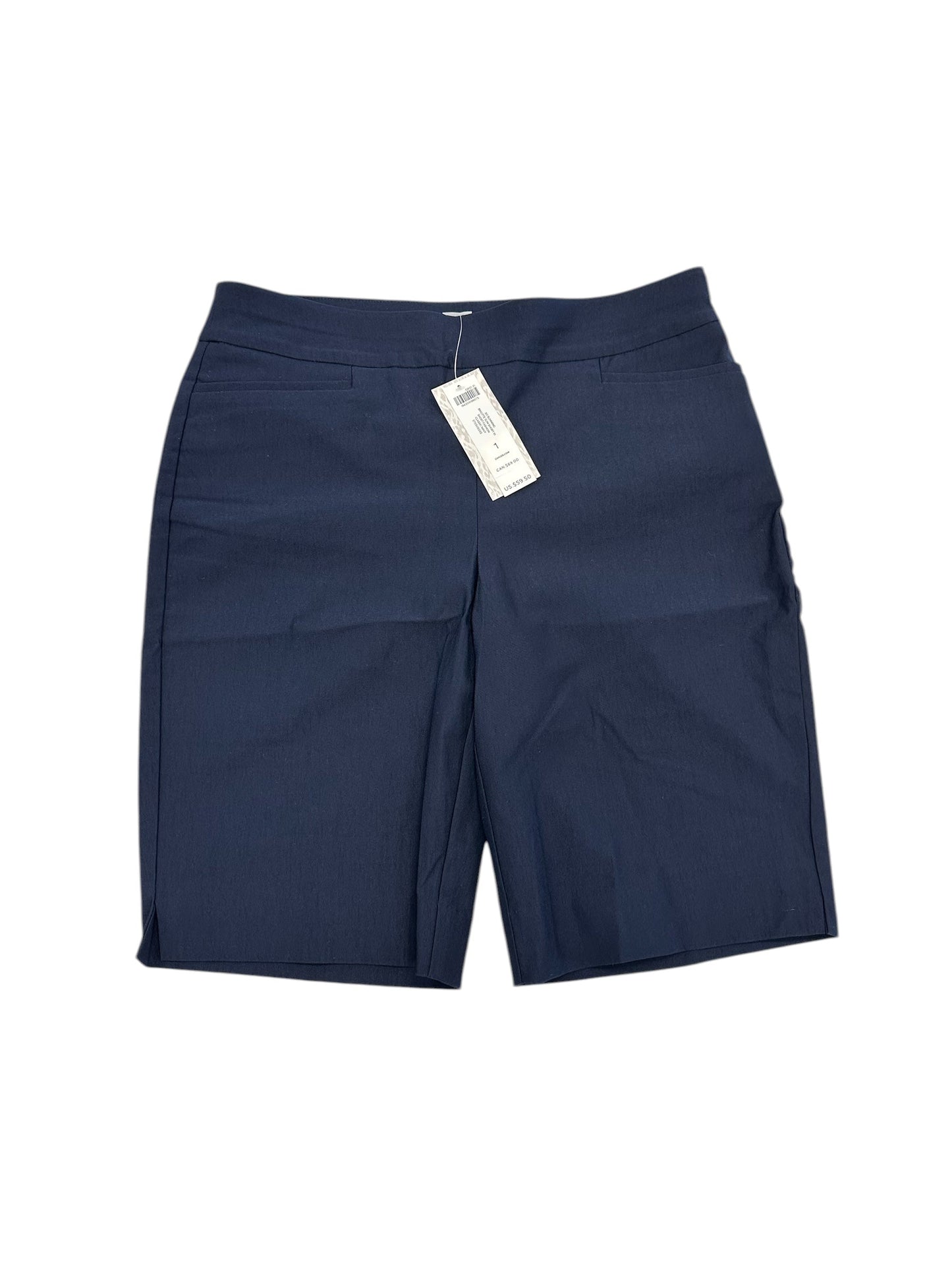 Shorts By Chicos In Navy, Size:8