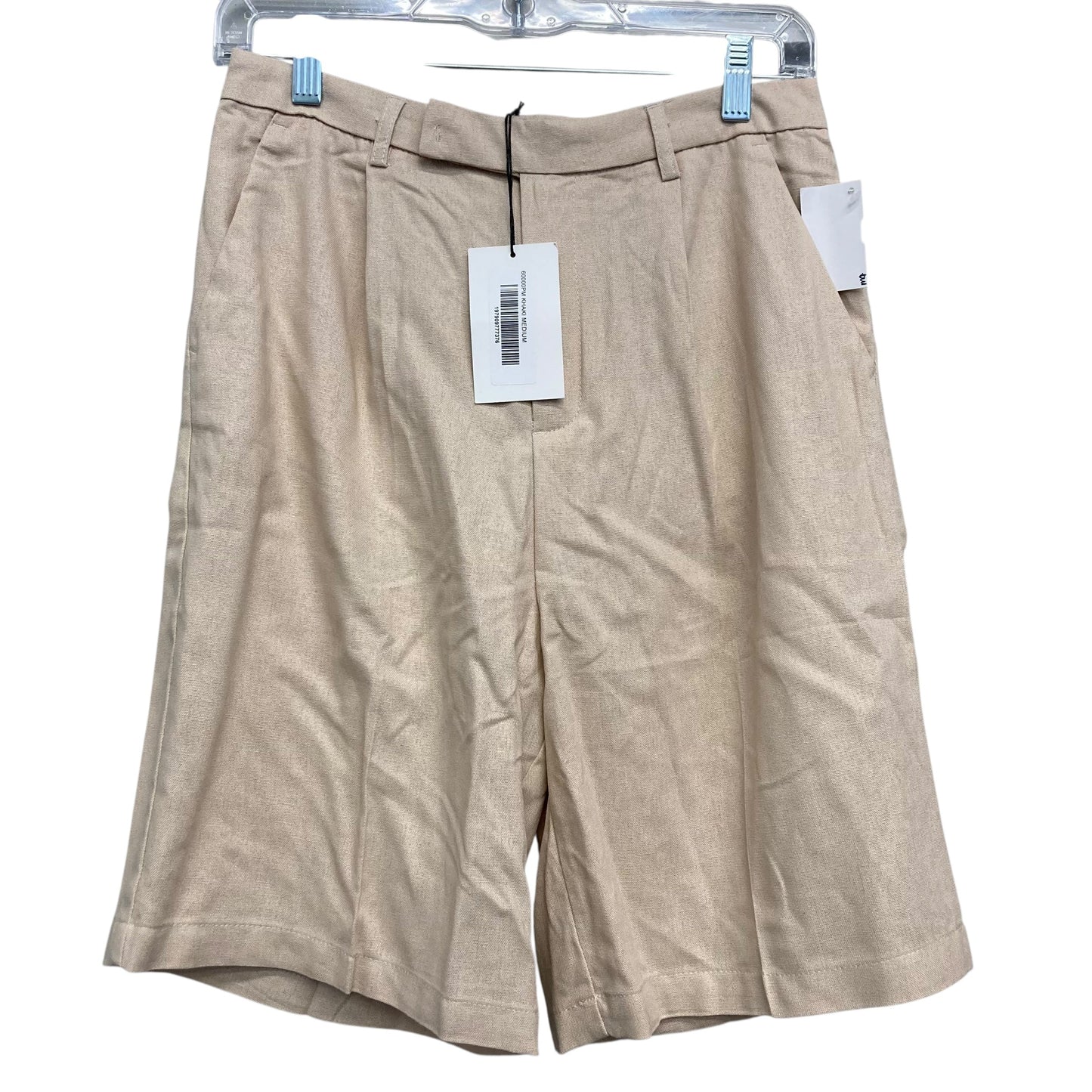 Shorts By Love Tree In Beige, Size:8