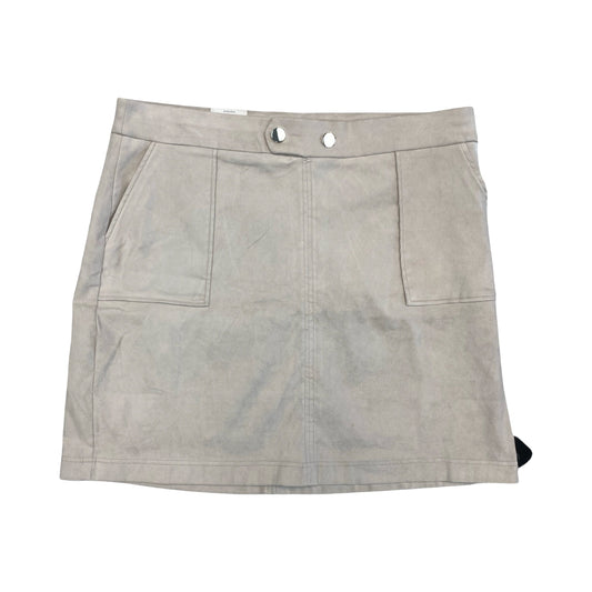 Skirt Mini & Short By Inc In Tan, Size:2X