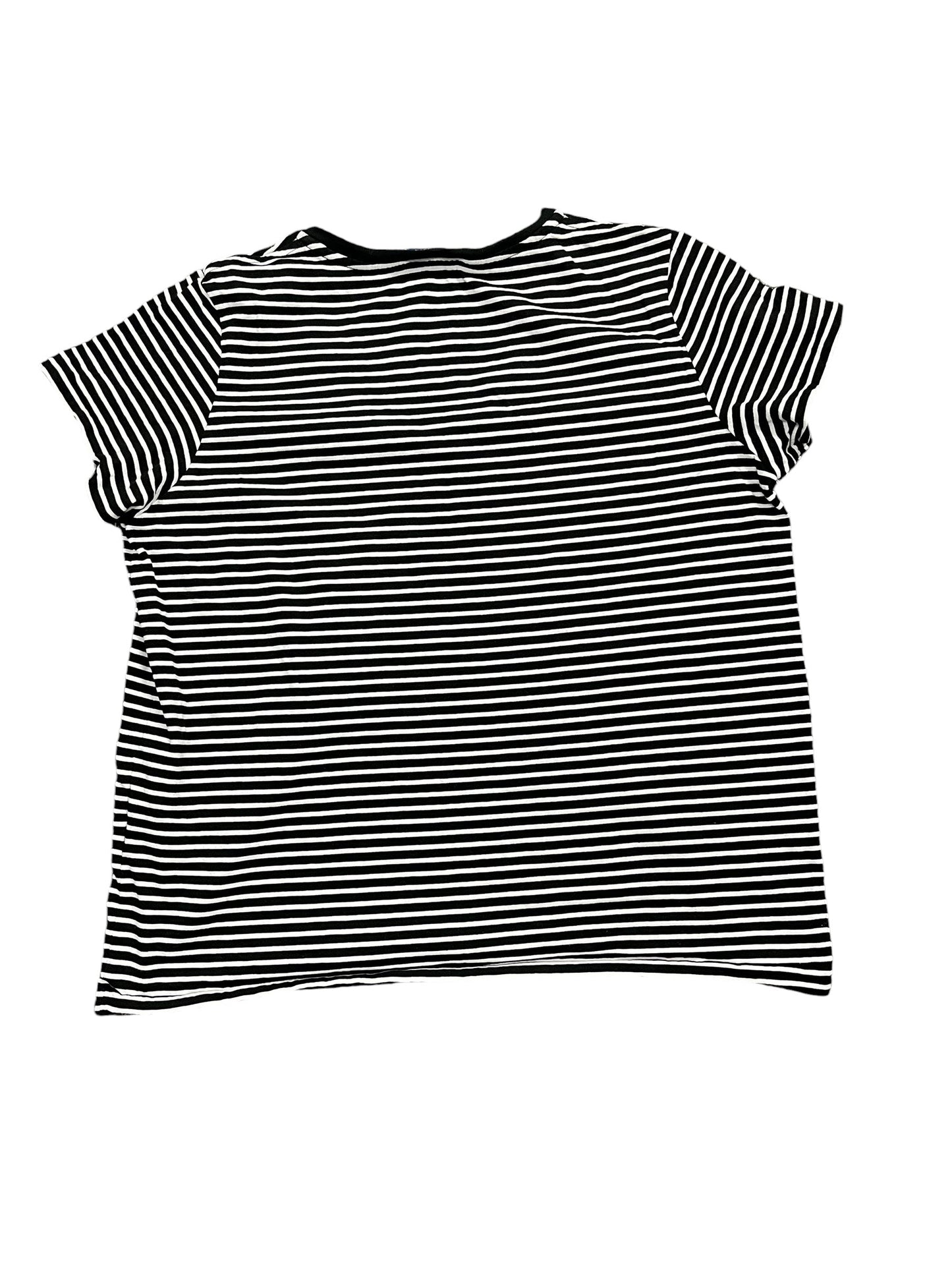 Top Ss By Polo Ralph Lauren In Striped Pattern, Size:L