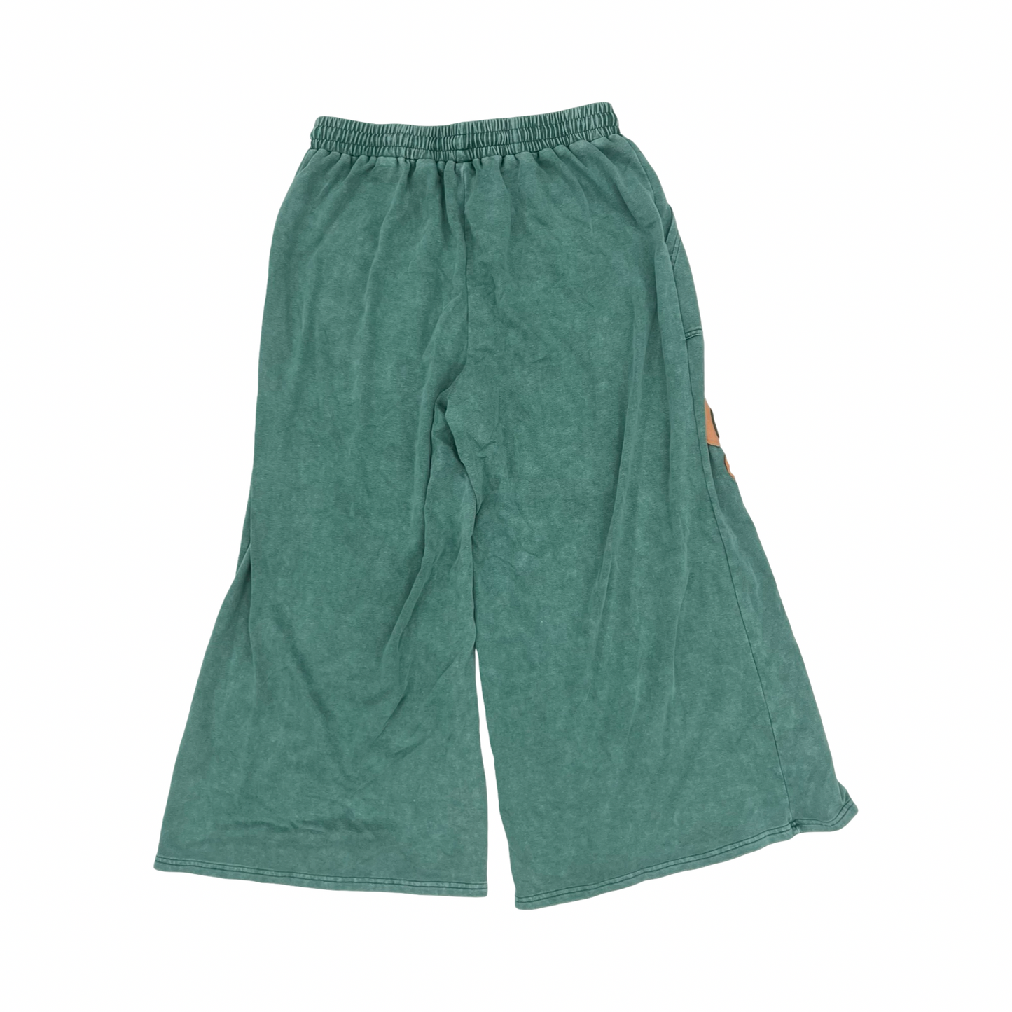 Pants Wide Leg By Cmf In Green, Size:1X