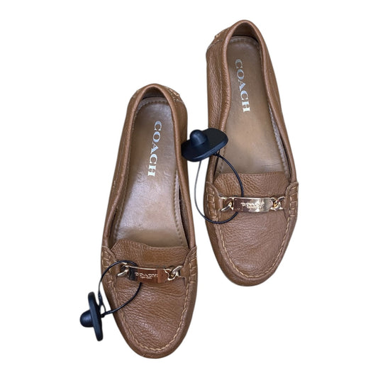 Shoes Designer By Coach In Brown, Size:6
