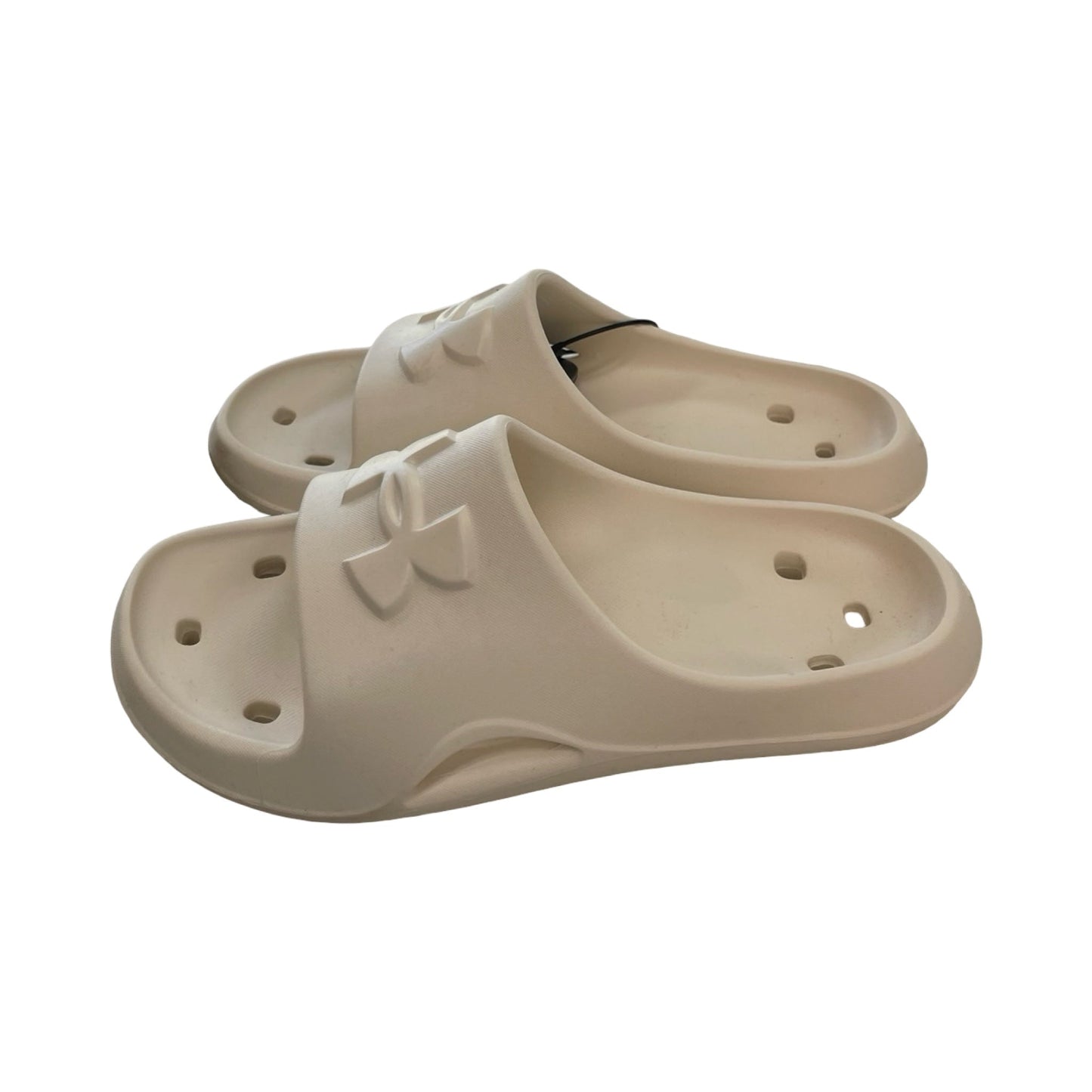 Sandals Flats By Under Armour In Cream, Size:6