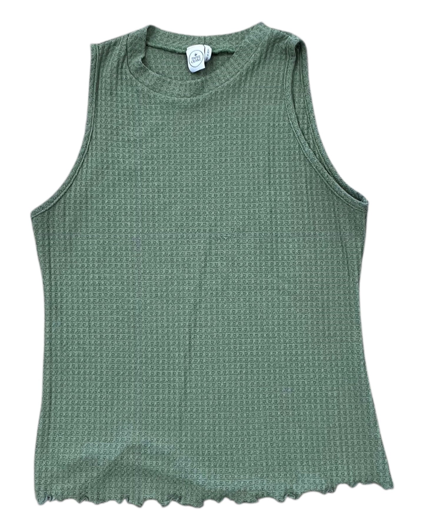 Top Sleeveless By Paper Crane In Green, Size:L