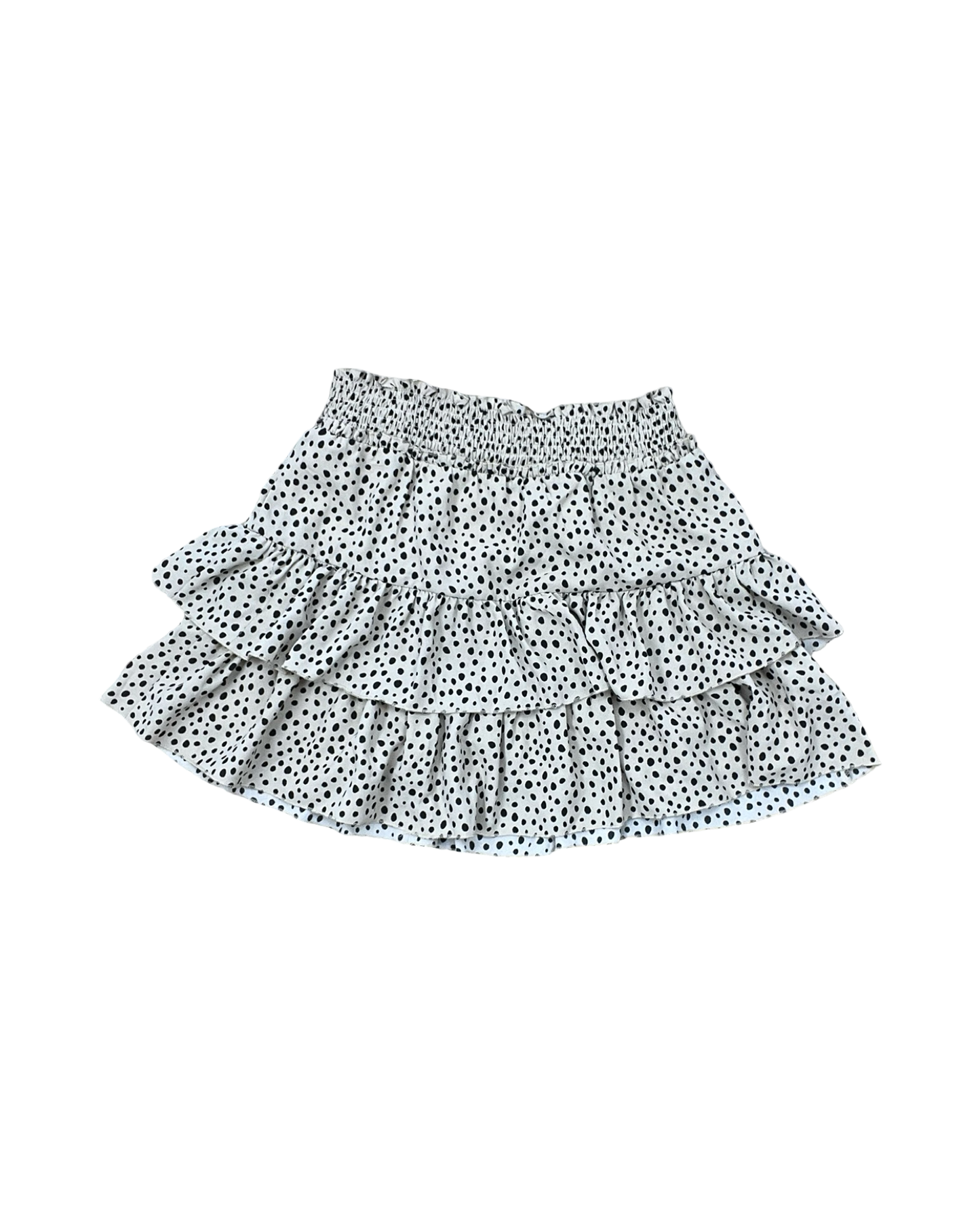 Skirt Mini & Short By Alya In Black & Cream, Size:S