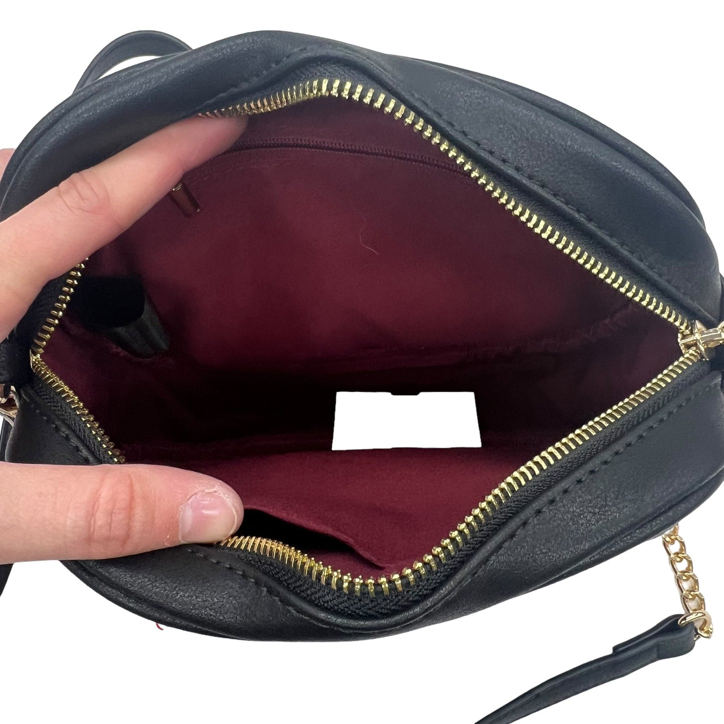 BLACK CROSSBODY by CLOTHES MENTOR Size:SMALL