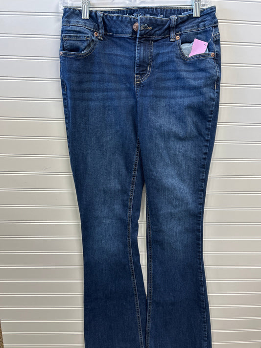Jeans Boot Cut By Maurices In Blue Denim, Size:4L