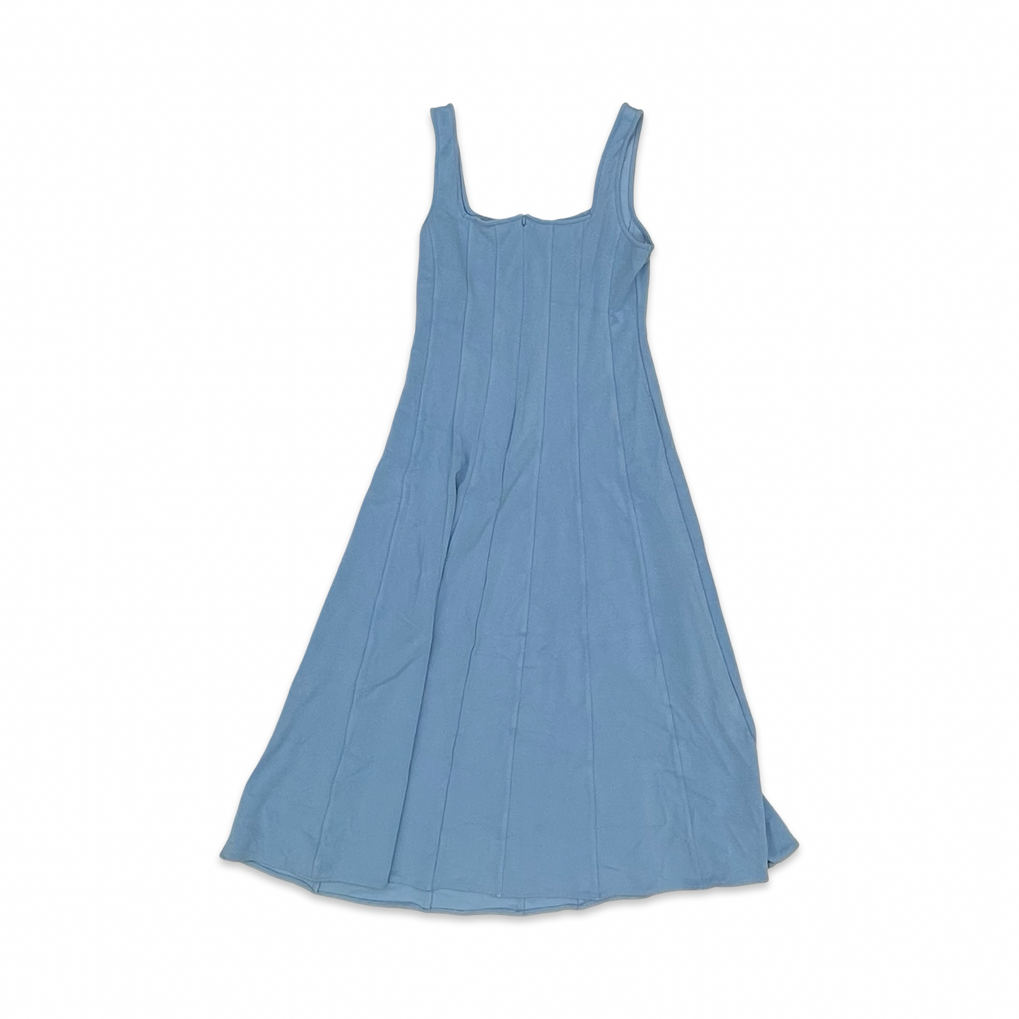 Dress Casual Midi By Loft In Blue, Size:6